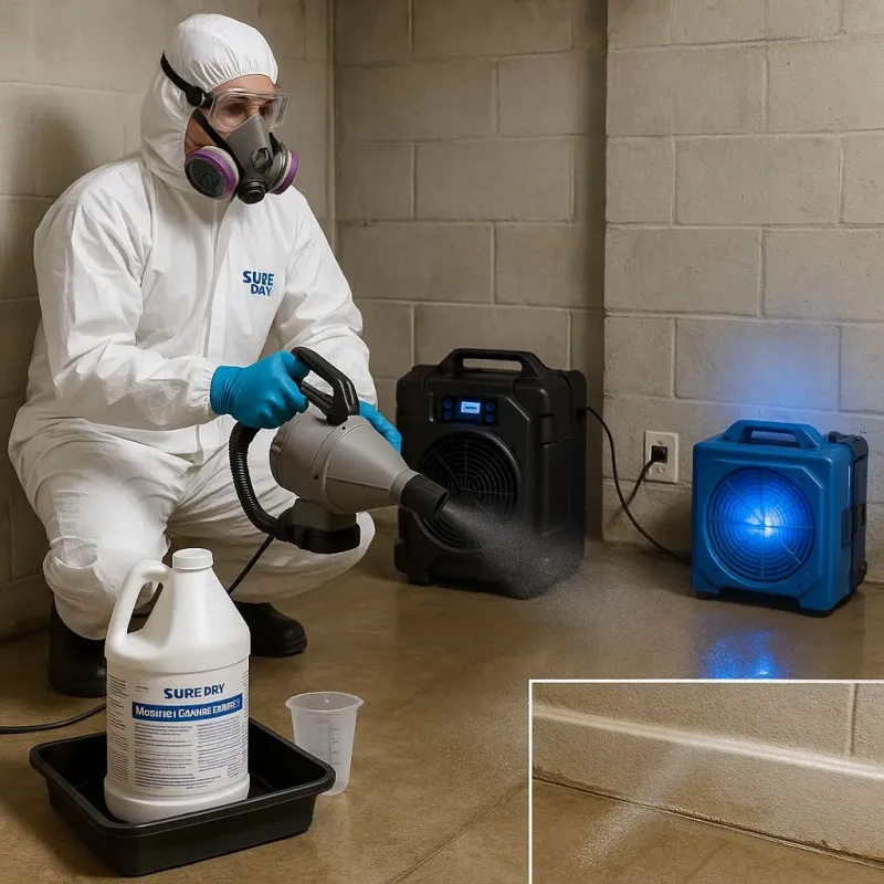 Sanitization and Odor Removal process in Trooper, PA