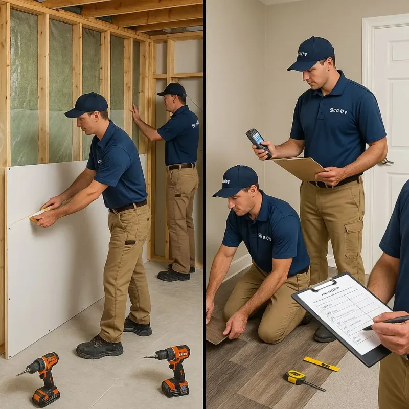 Repairs and Reconstruction process in Trooper, PA